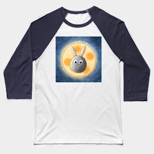 Funny Easter Bunny Eclipse Baseball T-Shirt